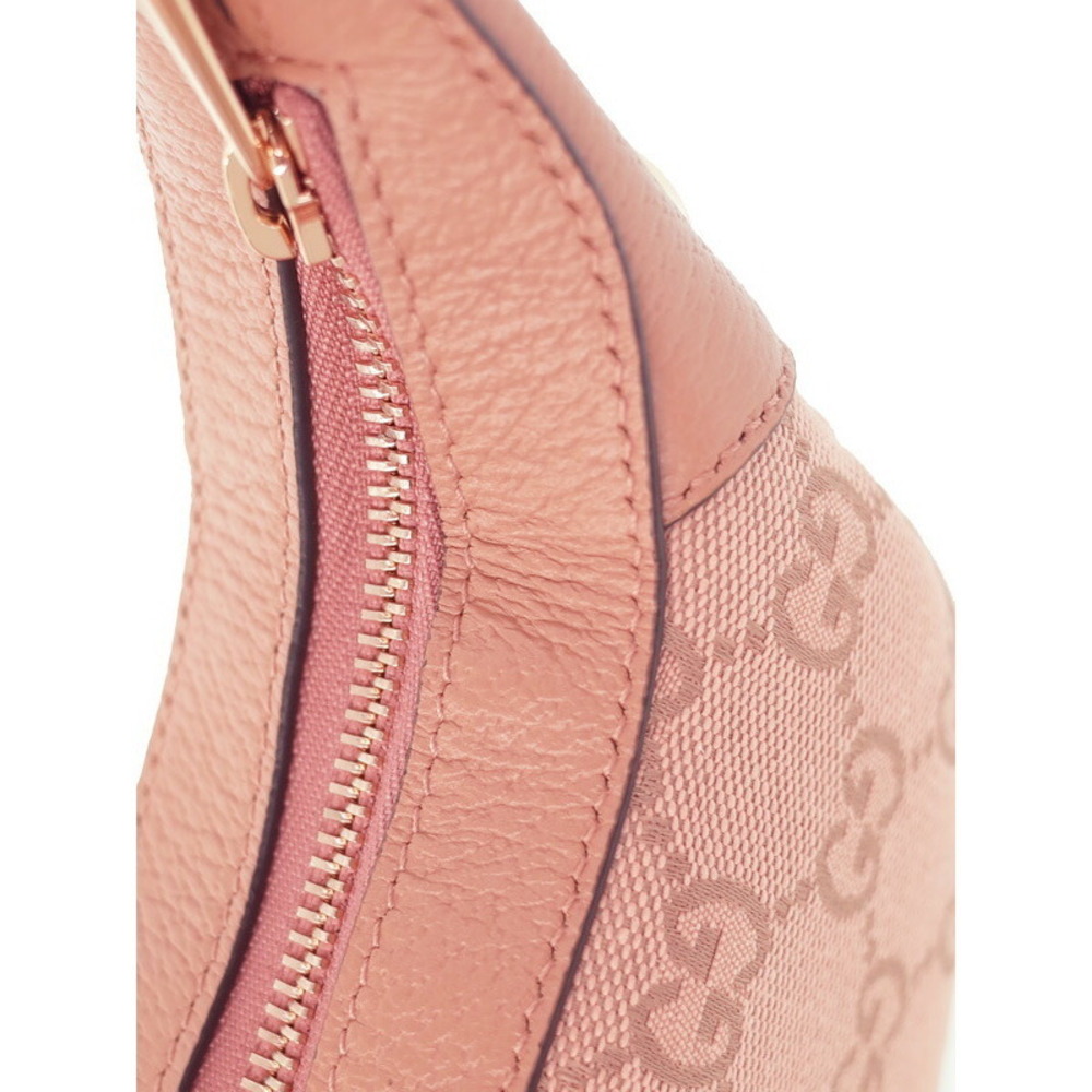 Gucci Ophidia Shoulder Bag GG Supreme canvas Pink - Picture 5 of 5